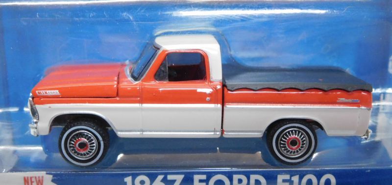 画像: 2017 GREENLIGHT HOBBY EXCLUSIVE 【"100 YEARS FORD TRUCKS" 1967 FORD F100】  ORANGE-WHITE/RR