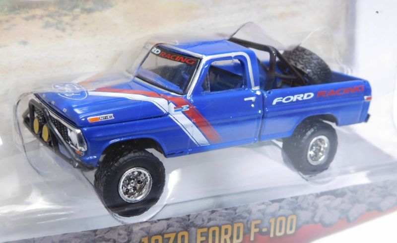 画像: 2017 GREENLIGHT ALL-TERRAIN S5 【1970 FORD F-100】  BLUE/RR (FORD RACING)