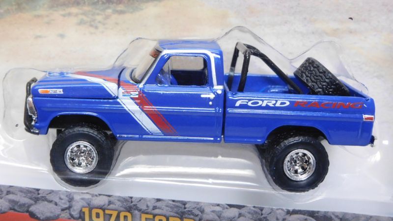 画像: 2017 GREENLIGHT ALL-TERRAIN S5 【1970 FORD F-100】  BLUE/RR (FORD RACING)