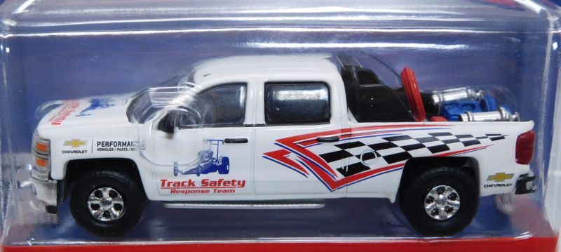 画像: 2017 GREENLIGHT HOBBY EXCLUSIVE 【"TRACK SAFETY" 2015 CHEVROLET SILVERADO】  WHITE/RR