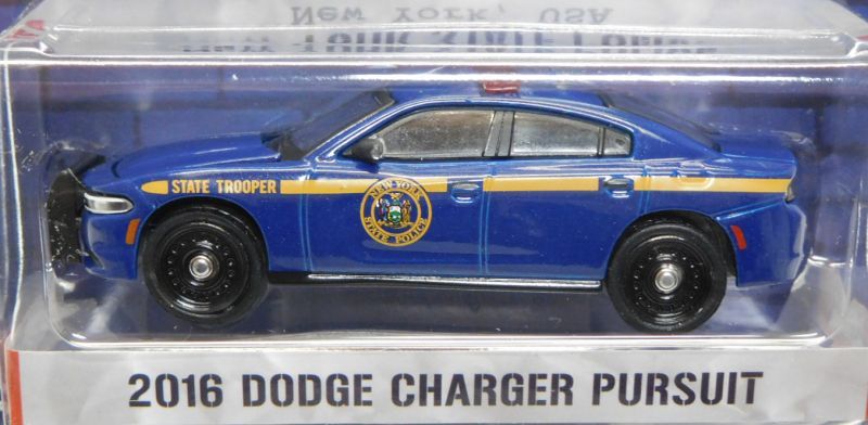 画像: 2017 GREENLIGHT HOT PURSUIT S23 【2016 DODGE CHARGER PURSUIT】 DK.BLUE/RR (NEW YORK STATE POLICE)