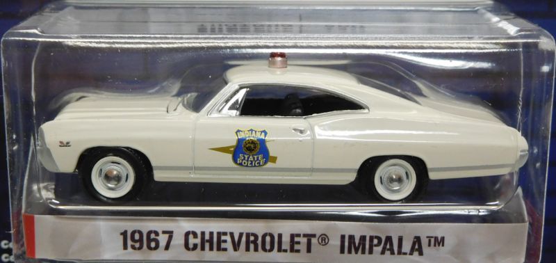 画像: 2017 GREENLIGHT HOT PURSUIT S23 【1967 CHEVROLET IMPALA】 CREAM/RR (INDIANA STATE POLICE)