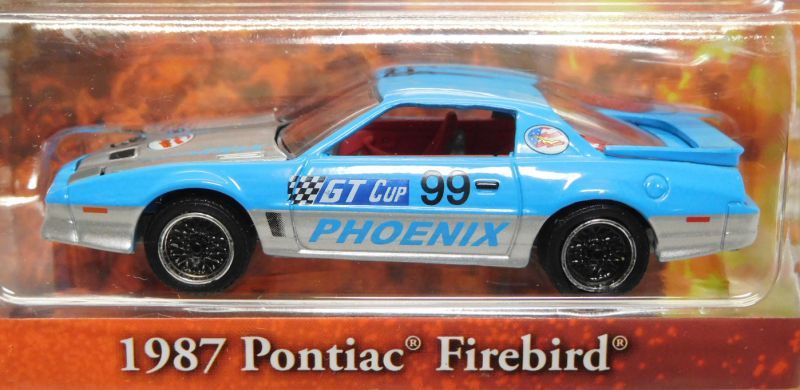 画像: 2017 GREENLIGHT HOLLYWOOD SERIES 17 【1987 PONTIAC FIREBIRD】 LT.BLUE/RR (MAC GYVER) 