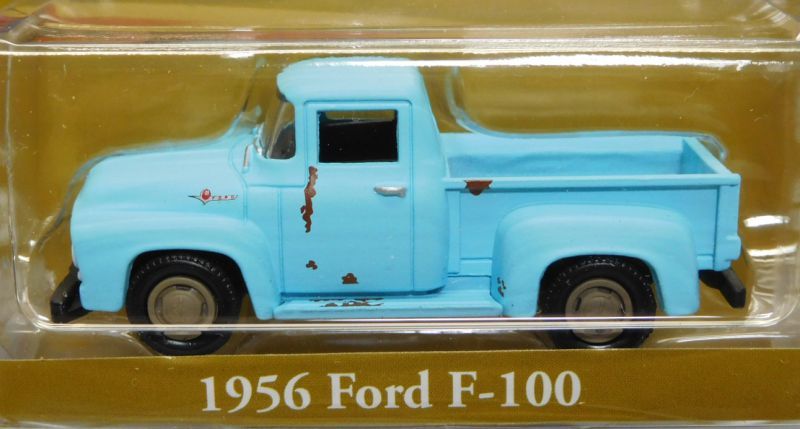 画像: 2017 GREENLIGHT HOLLYWOOD SERIES 17 【1956 FORD F-100】 FLAT LT.BLUE/RR (THE AMERICAN GRIFFITH SHOW) 