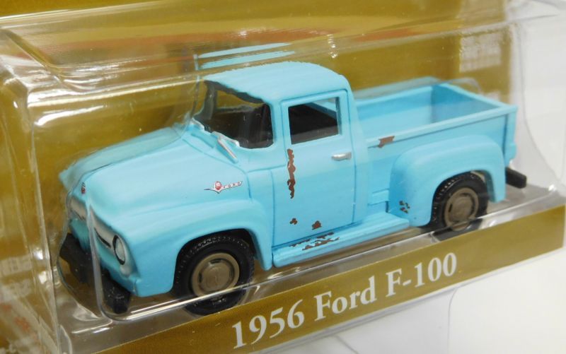 画像: 2017 GREENLIGHT HOLLYWOOD SERIES 17 【1956 FORD F-100】 FLAT LT.BLUE/RR (THE AMERICAN GRIFFITH SHOW) 