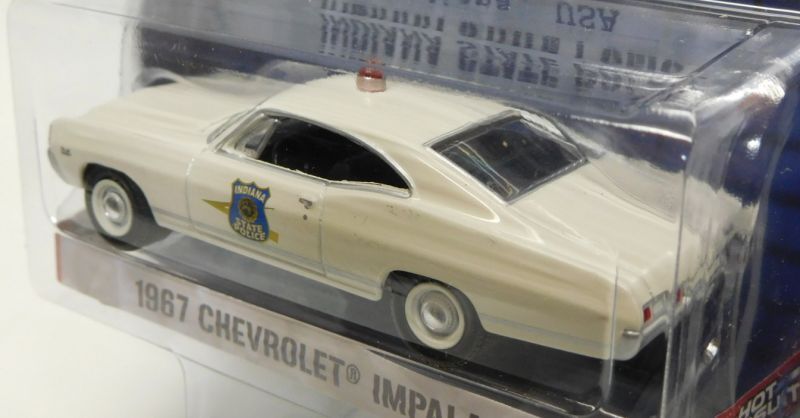 画像: 2017 GREENLIGHT HOT PURSUIT S23 【1967 CHEVROLET IMPALA】 CREAM/RR (INDIANA STATE POLICE)