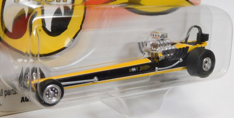 画像: 1999 JOHNNY LIGHTNING - MOONEYES 【1960'S DRAGSTER】　YELLOW/RR