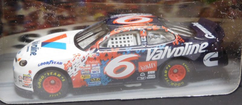 画像: 1999 HOT WHEELS RACING "TRACK EDITION"【#6 TEAM VALVOLINE  FORD TAURUS】　WHITE-BLACK/RR