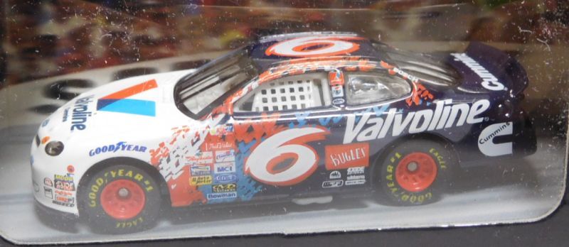 画像: 1999 HOT WHEELS RACING "TRACK EDITION"【#6 TEAM VALVOLINE  FORD TAURUS】　WHITE-BLACK/RR