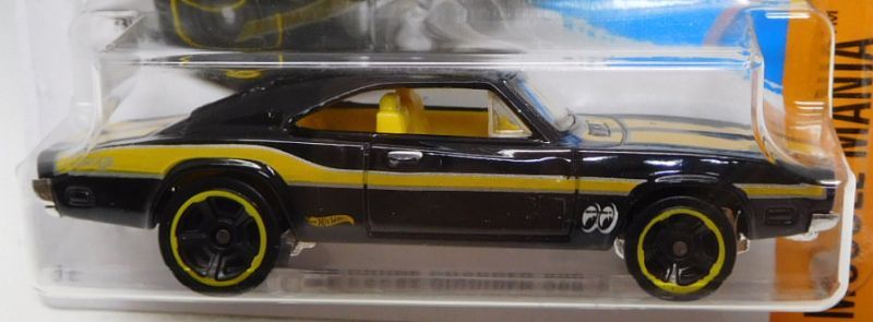 画像: 【'69 DODGE CHARGER 500】 BLACK/MC5 (MOONEYES) (インターナショナル・ショートカード) 