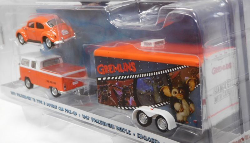 画像: 2017 GREENLIGHT HOLLYWOOD HITCH & TOW S3【GREMLINS】 1972 VW T2 TYPE2 DOUBLE CAB PICK-UP/1967 VW BEETLE/ ENCLOSED CAR HAULER