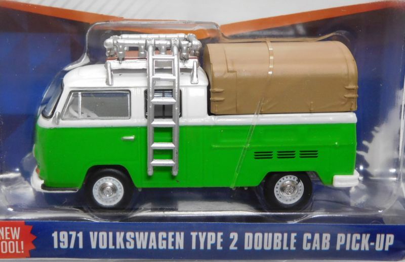 画像: 2017 GREENLIGHT CLUB V-DUB S5 【1971 VOLKSWAGEN TYPE 2 DOUBLE CAB PICK-UP】 GREEN-WHITE/RR