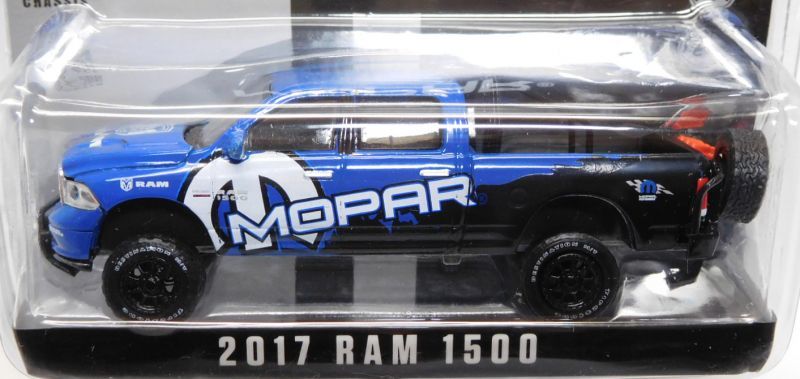 画像: 2017 GREENLIGHT HOBBY EXCLUSIVE 【"MOPAR" 2017 RAM 1500】  BLUE-BLACK/RR