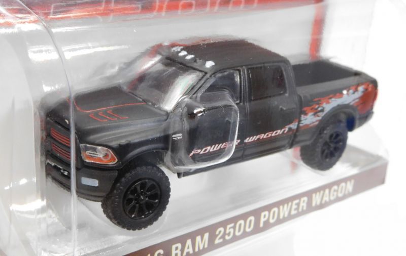 画像: 2017 GREENLIGHT HOBBY EXCLUSIVE 【2016 RAM 2500 POWER WAGON】  FLAT BLACK/RR