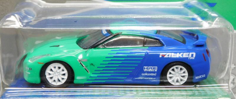 画像: 2017 GREENLIGHT - SPECIAL EDITION -  【"TARMAC WORKS" FALKEN TIRES 2015 NISSAN GT-R(R35)】 BLUE-GREEN/RR