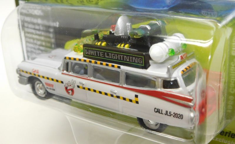 画像: 2017 JOHNNY LIGHTNING - SILVER SCREEN MACHINES 【"GHOST BUSTERS" 1959 CADILLAC ELDORADO ECTO-1A】 WHITE/RR (WHITE LIGHTNING)