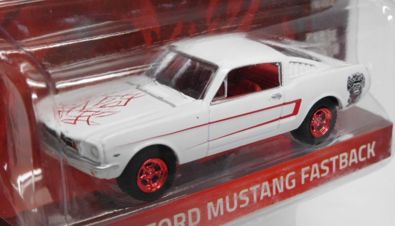 画像: 2017 GREENLIGHT MIJO EXCLUSIVE 【"GAS MONKY GARAGE" 1965 FORD MUSTANG FASTBACK / 1956 FORD F-100】 WHITE/RR