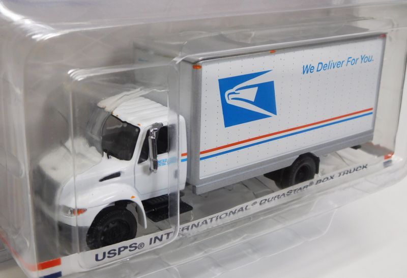 画像: 2017 GREENLIGHT HEAVY DUTY TRUCKS S9 【USPS INTERNATIONAL DURASTAR BOX TRAUCK】 WHITE/RR