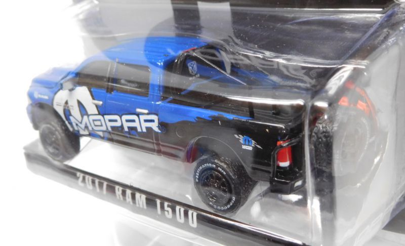 画像: 2017 GREENLIGHT HOBBY EXCLUSIVE 【"MOPAR" 2017 RAM 1500】  BLUE-BLACK/RR