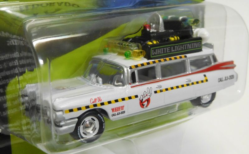 画像: 2017 JOHNNY LIGHTNING - SILVER SCREEN MACHINES 【"GHOST BUSTERS" 1959 CADILLAC ELDORADO ECTO-1A】 WHITE/RR (WHITE LIGHTNING)