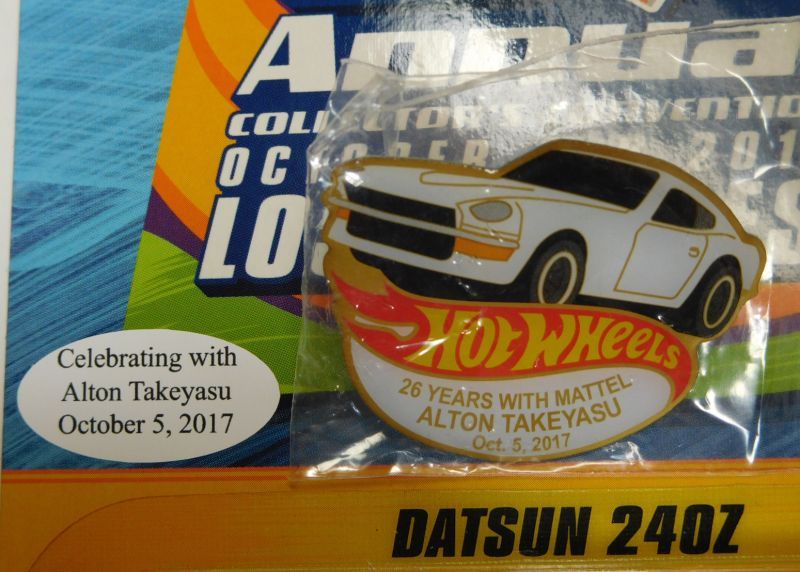 画像: 2017 31th Annual Convention 【DATSUN 240Z】 WHITE/RR (DINNER CAR/ステッカー有/ピンズ付き)