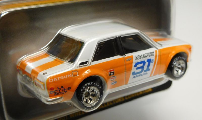 画像: 2017 31th Annual Convention 【DATSUN BLUEBIRD 510 (フード開閉タイプ）】 WHITE-ORANGE/RR