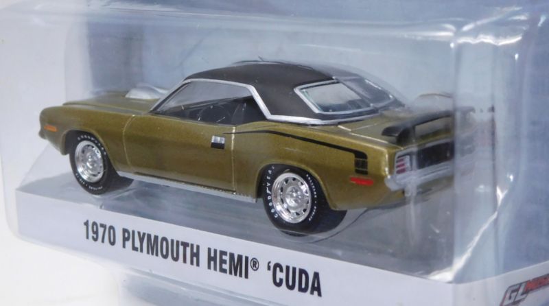 画像: 2017 GREENLIGHT GL MUSCLE S19 【1970 PLYMOUTH HEMI 'CUDA】 DK.GOLD/RR 