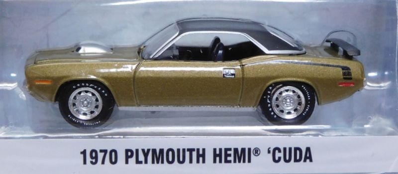 画像: 2017 GREENLIGHT GL MUSCLE S19 【1970 PLYMOUTH HEMI 'CUDA】 DK.GOLD/RR 