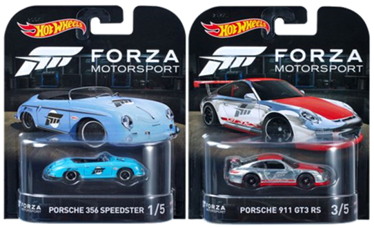 画像: 2017 RETRO ENTERTAINMENT 【Eアソート "FORZA" 5種セット】'73 BMW 3.0 CLS/PORSCHE 356 SPEEDSTER/PORSCHE 911 GT3RS/'16 FORD GT RACE/PAGAIN HUAYRA