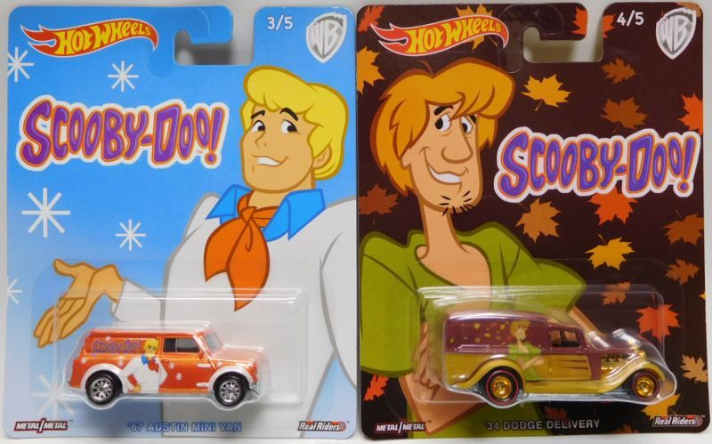 画像: 2017 POP CULTURE - SCOOBY-DOO! 【5種セット】 THE MYSTERY MACHINE/VOLKSWAGEN T1 PANEL/'67 AUSTIN MINI VAN/HIWAY HAULER/'34 DODGE DELIVERY