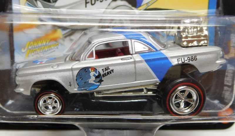 画像: 2017 JOHNNY LIGHTNING - STREET FREAKS S1 【1962 CHEVY CORVAIR】 SILVER (ZINGERS!)