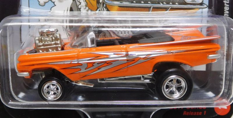 画像: 2017 JOHNNY LIGHTNING - STREET FREAKS S1 【1959 CHEVY IMPALA CONVERTIBLE】 ORANGE (ZINGERS!)