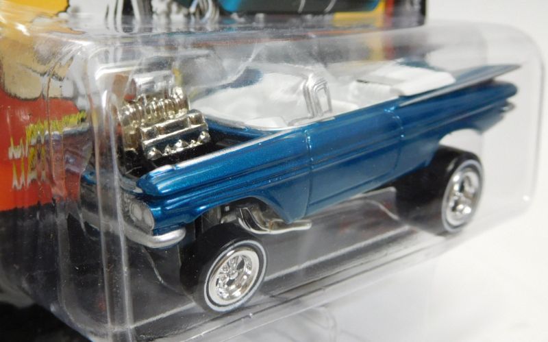 画像: 2017 JOHNNY LIGHTNING - STREET FREAKS S1 【1959 CHEVY IMPALA CONVERTIBLE】 MET.AQUA (ZINGERS!)