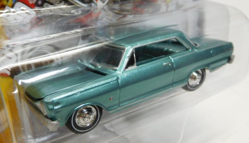 画像: 2017 JOHNNY LIGHTNING - MUSCLE CARS USA R2B 【1965 CHEVY NOVA SS】 SILVERGREEN/RR