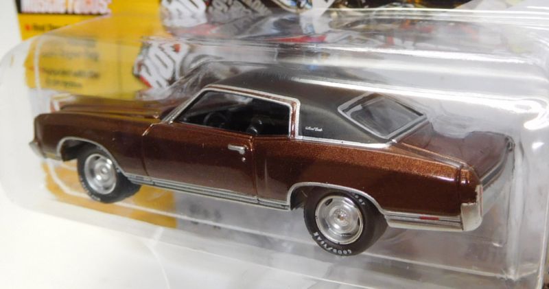 画像: 2017 JOHNNY LIGHTNING - MUSCLE CARS USA R2B 【1971 CHEVY MONTE CARLO SS】 BROWN/RR