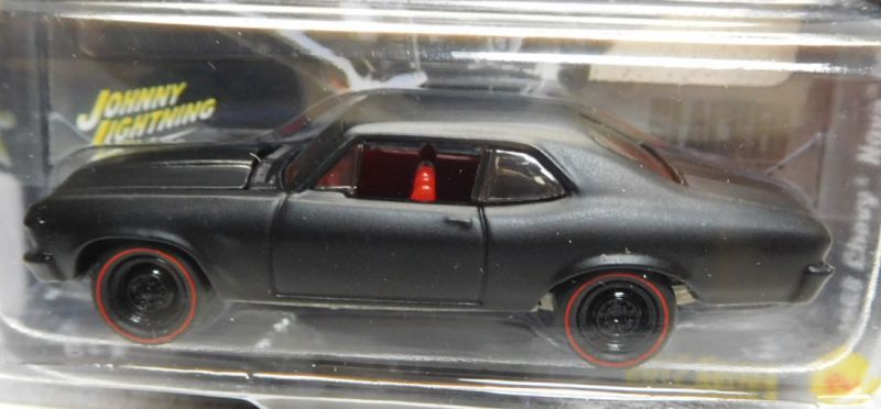 画像: 2017 JOHNNY LIGHTNING - STREET FREAKS S3 【1968 CHEVY NOVA SS】 FLAT BLACK/RR (BLACKED OUT)