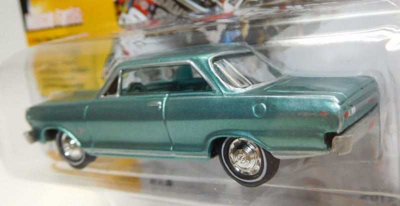 画像: 2017 JOHNNY LIGHTNING - MUSCLE CARS USA R2B 【1965 CHEVY NOVA SS】 SILVERGREEN/RR