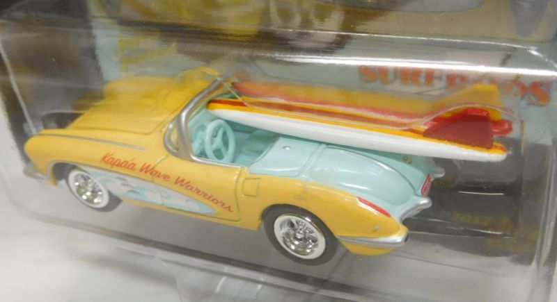 画像: 2017 JOHNNY LIGHTNING - STREET FREAKS S1 【1958 CORVETTE】 LT.YELLOW (SURF RODS)