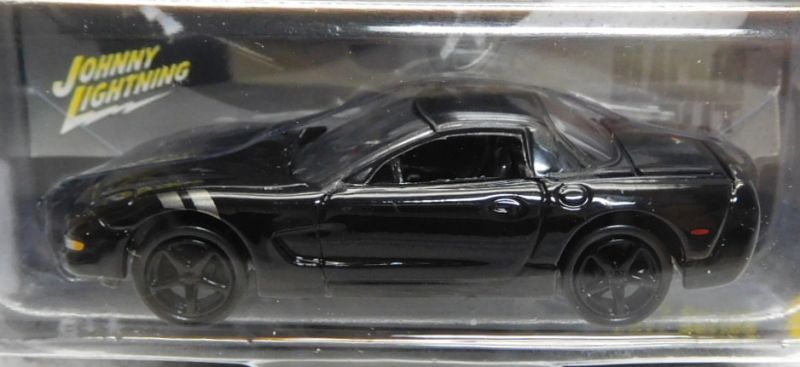 画像: 2017 JOHNNY LIGHTNING - STREET FREAKS S3 【2000 CHEVY CORVETTE C5】 BLACK (BLACKED OUT)