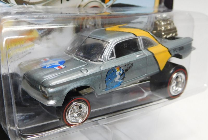 画像: 2017 JOHNNY LIGHTNING - STREET FREAKS S1 【1962 CHEVY CORVAIR】 LT.GRAY (ZINGERS!)