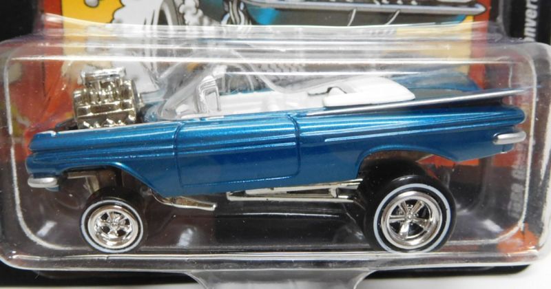 画像: 2017 JOHNNY LIGHTNING - STREET FREAKS S1 【1959 CHEVY IMPALA CONVERTIBLE】 MET.AQUA (ZINGERS!)