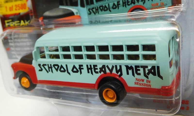 画像: 2017 JOHNNY LIGHTNING - STREET FREAKS S3 【1956 CHEVY SCHOOL BUS】 MINT/RR (DEMOLITION DERBY)