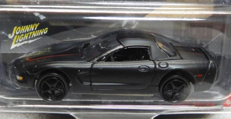 画像: 2017 JOHNNY LIGHTNING - STREET FREAKS S3 【2000 CHEVY CORVETTE C5】 FLAT BLACK (BLACKED OUT)