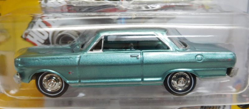 画像: 2017 JOHNNY LIGHTNING - MUSCLE CARS USA R2B 【1965 CHEVY NOVA SS】 SILVERGREEN/RR