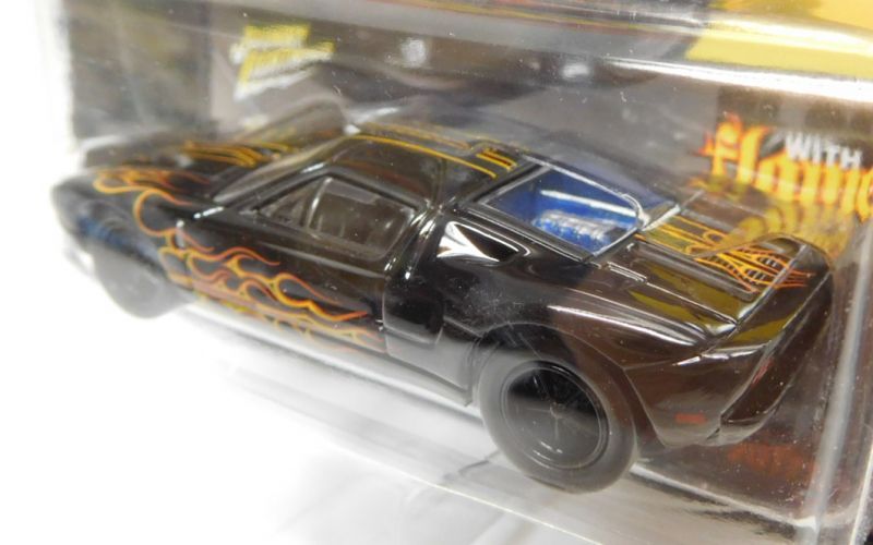 画像: 2017 JOHNNY LIGHTNING - STREET FREAKS S1 【2005 FORD GT】 BLACK (BLACK WITH FLAMES)