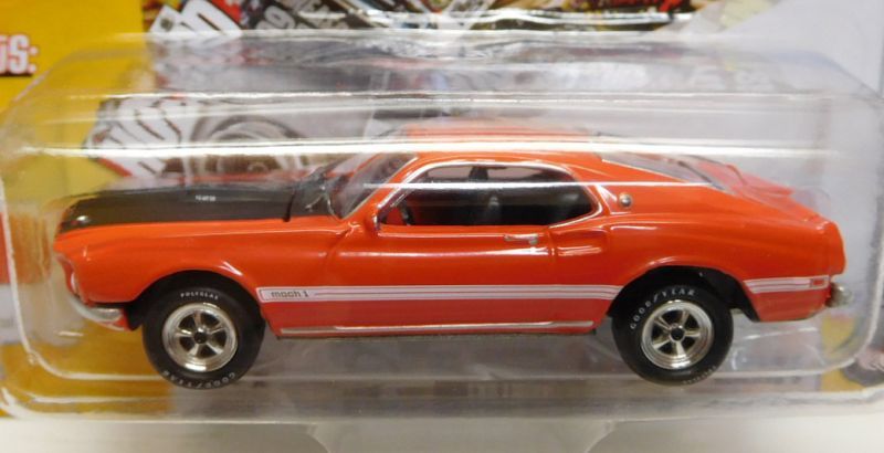 画像: 2017 JOHNNY LIGHTNING - MUSCLE CARS USA R2B 【1969 FORD MUSTANG MACH 1】 ORANGE/RR