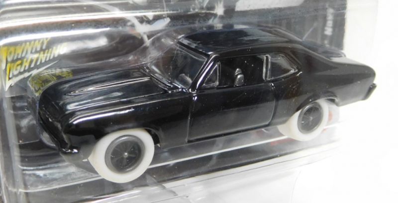 画像: 2017 JOHNNY LIGHTNING - STREET FREAKS S3 【1968 CHEVY NOVA SS】 BLACK/RR (BLACKED OUT)(WHITE LIGHTNING)