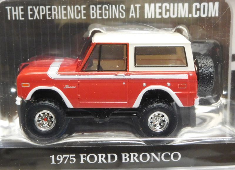 画像: 2017 GREENLIGHT MECUM AUCTIONS S1 【1975 FORD BRONCO】 RED-WHITE/RR