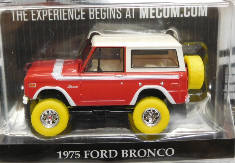 画像: 2017 GREENLIGHT MECUM AUCTIONS S1 【1975 FORD BRONCO】 RED-WHITE/RR (GREEN MACHINE)