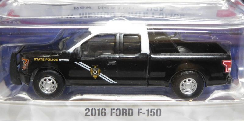 画像: 2017 GREENLIGHT HOT PURSUIT S24 【2016 FORD F-150】 BLACK-WHITE/RR (NEW MEXICO STATE POLICE)